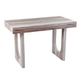 thumbnail image 2 of Southern Enterprises 45.25" Brown Contemporary Rectangular Writing Desk, 2 of 3