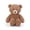 Brown, variant on Apricot Lamb Coffee Flower Bear Plush Toy for Kids 7.9 Inches