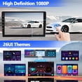 thumbnail image 3 of Gsuatey Android Car Stereo Radio for Ford Transit Custom 2020-2024 with Wireless CarPlay Android Auto Mirror Link 10.1 Inch Touchscreen Bluetooth GPS Navigation WiFi FM Backup Camera, 3 of 6