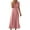 Pink, variant on Ndbuld Women's Plus Double Cloth Sleeveless Dress Women Summer Cotton And Linen Solid Color Causal Turndown Collar Sleeveless Button Dress ,Khaki,2XL