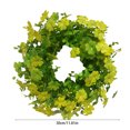 thumbnail image 3 of Fiudx Corona Del Día de San Patricio, Diseño de Trébol Vibrante, Color Amarillo Festivo, Decoración de Pared para El Hogar, Decoración para Fiestas de Oficina, Uso Festivo Versátil, Tamaño 30 X 30 Cm, 3 of 6