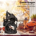 thumbnail image 4 of Adornos Dragón Batalla Artesanías Resina Halloween Creativa Del Gótico, 4 of 7