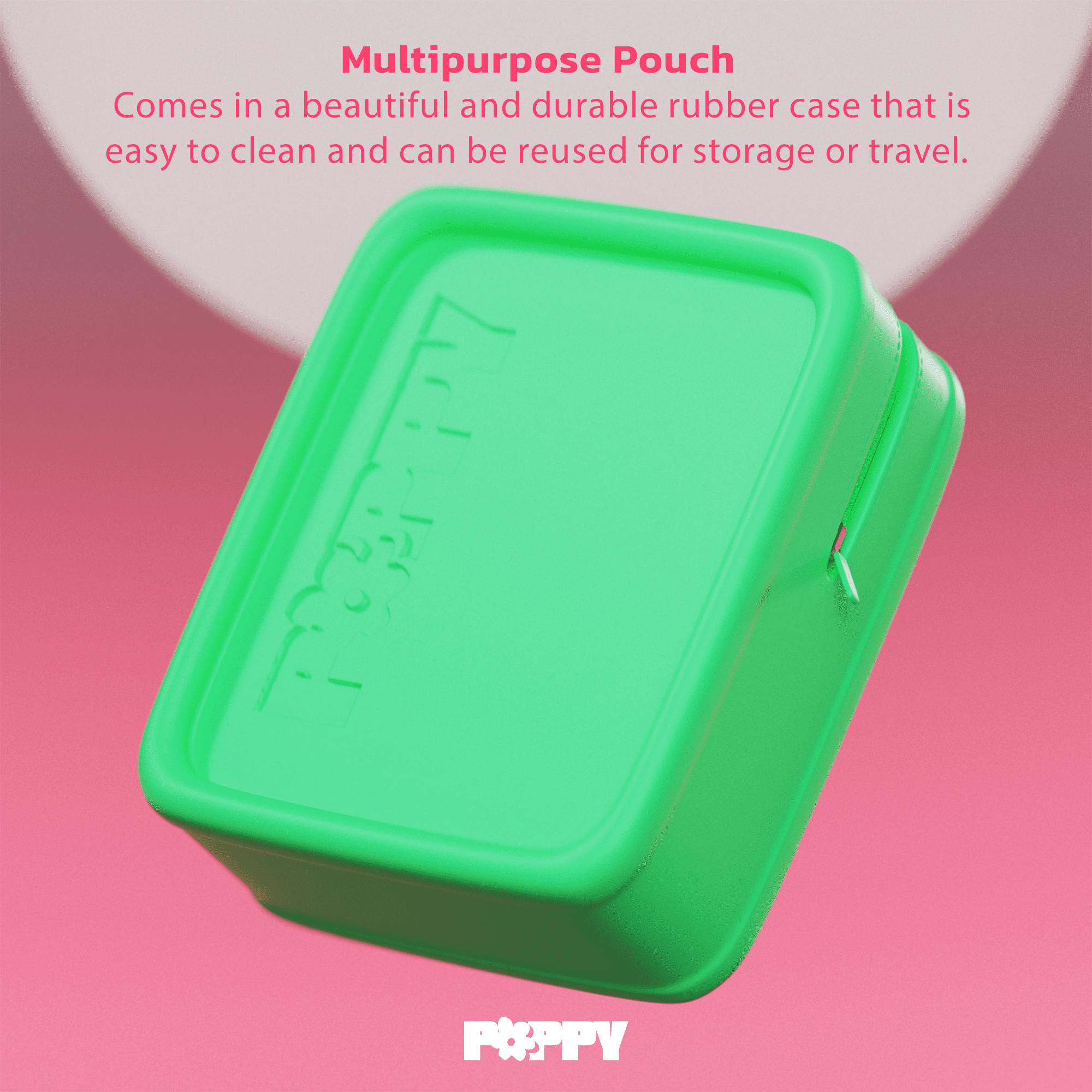 Poppy All-in-One Intimate Care Feminine Hygiene Kit for Women, pH Balance Wipes, Body Mist, Personal Hygiene, 3 Piece