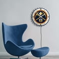 thumbnail image 5 of Denver Nuggets 18.5" Bottle Cap Lighted Wall Clock, 5 of 5