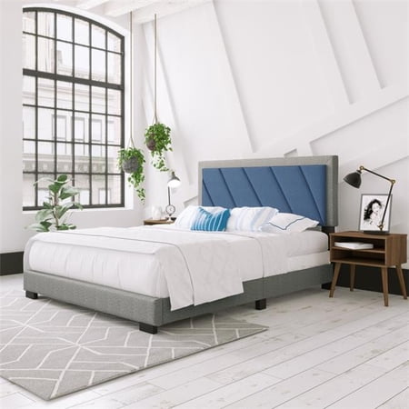 Boyd Sleep PBBG204QN Dimitri Linen Upholstered Platform Bed