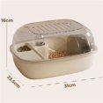 thumbnail image 2 of Double layered transparent acrylic villa with hamster cage for external use, 2 of 5
