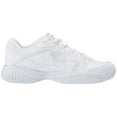 thumbnail image 4 of Nike Womens Court Lite 2 Tennis Shoe White/Metallic Silver-white 7, 4 of 5