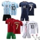 thumbnail image 2 of Kits de fútbol para niños Jersey de fútbol Camiseta de entrenamiento Traje 21/22 - Christiano Ronaldo Juventus-Juventus Away-kids 18(100-110CM) BmatwkZeng Bmatwe Jersey, 2 of 3