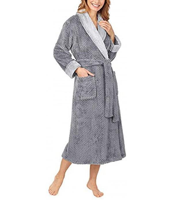 cLucky Brand Ladies Plush Short Bath Robe