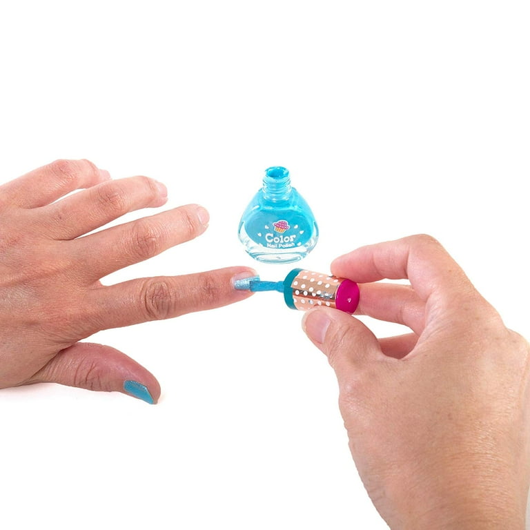 Hot Focus Nail Art Gift Set - 112 Piece Scented Grils Nail Kit