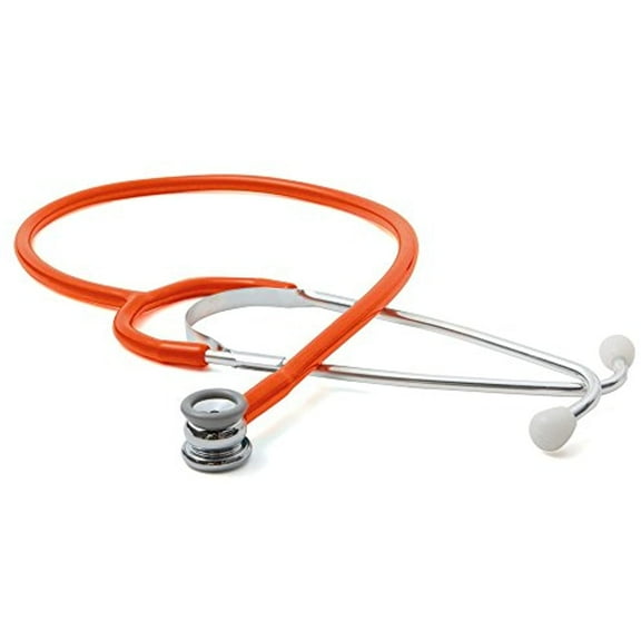 ADC Proscope 676 Dual-Head Infant General-Exam Stethoscope, 31" Length, Neon Orange