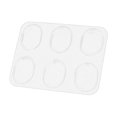 thumbnail image 3 of TEHAUX Tambour en Silicone 6 Pcs Transparent pour Performance de Tambour, 3 of 7