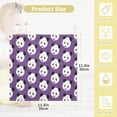 thumbnail image 2 of 5 Pack Panda Face Pattern Baby Muslin Washcloths, Black and White Soft Absorbent Face Towel Burp Cloths Cotton Bath Wipes Infant Wash Cloth for Newborn Boys Girls, 2 of 7