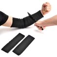 thumbnail image 1 of Protectores de brazo Manga resistente al calor cortada, Protector de brazo de seguridad antiabrasión resistente a quemaduras para jardín Cocina Granja 1 par, 1 of 5
