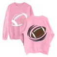 thumbnail image 2 of XIYON Womens Sweatshirts Funny Graphic Sweatshirt Casual Cozy Crewneck Long Sleeve Pullover Top for Fall Winter, 2 of 6