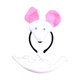 thumbnail image 1 of Diadema de animal, conjunto de pajarita de cola, accesorios de cosplay para actuación, graduación, Halloween Ratón Yuyangstore Diadema de cola de disfraz, 1 of 7
