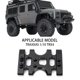 thumbnail image 2 of Vogacara Caja de cambios de aleación de aluminio RCGOFFLOW, pieza de actualización RC, caja de cambios Rc para 1/10 Trx4 RC, pieza de coche Kits de construcción modelo, 2 of 6