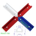 thumbnail image 4 of 4Pcs 30 Type T-track Intersection Kit Aluminum T Slot Chute Miter Table Fixture Cross T-Track Jig ,High Precision, 4 of 6
