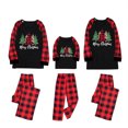 thumbnail image 4 of DPTALR Christmas Men Dad Printed Blouse Tops+Pants Family Matching Pajamas Set, 4 of 9