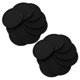 thumbnail image 1 of Posavasos de Silicona Negra Juego de 16 Antideslizantes Redondos, Suaves, Elegantes y Duraderos FáCil de Limpiar Negro, 1 of 1
