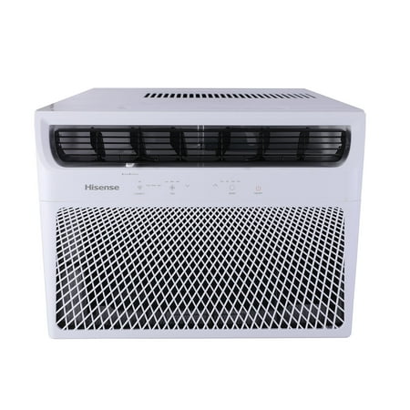 Hisense 14K BTU 14,000 BTU Smart Window Air Conditioner, Fan & Dehumidifier, 700 Sq. Ft., Remote Control, Works with Alexa/Google Assistant,