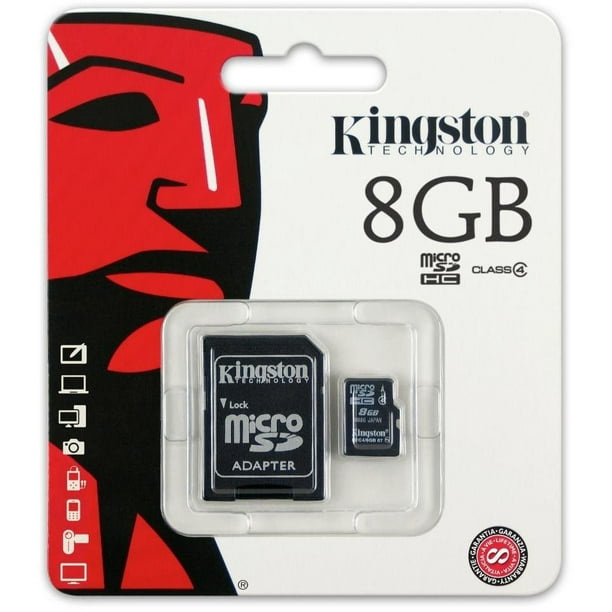 Class 4 Kingston Ultra Micro SD Memory Card 8GB