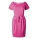 thumbnail image 3 of Vestido de verano para mujer con cinturón: manga corta, informal/para salir, fácil de cuidar, versátil para diversas ocasiones., 3 of 5