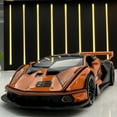 thumbnail image 3 of 1:32 Lamborghini SCV12 Diecast Toy Car Model Pull Back Doors Openable Sound & Light Educational Collection Gift For Kids A542, 3 of 10