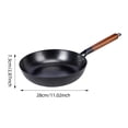 thumbnail image 3 of zhangmingg Scale Pattern Nonstick Frying Pan Skillet Sauté Cookware for Kitchen Grilling Indoor Outdoor Use, 3 of 7