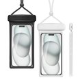 thumbnail image 1 of Funda para teléfono Wellhouse, impermeable, IPX8, 7 pulgadas, paquete de 2, 1 of 6