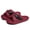 Red, variant on Novelty Monster Mouth Thick Sole Non-Slip Slide Sandals for Men Women, Lightweight EVA Open Toe Summer Slippers