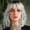 Ombre Silver, variant on DOPI Short White Silver Wigs for Women Ombre Grey Wavy Bob Wig with Bangs Medium Length Synthetic Hair Water Wave Dark Roots Wig Gray Colorful Wigs(12 Inches)