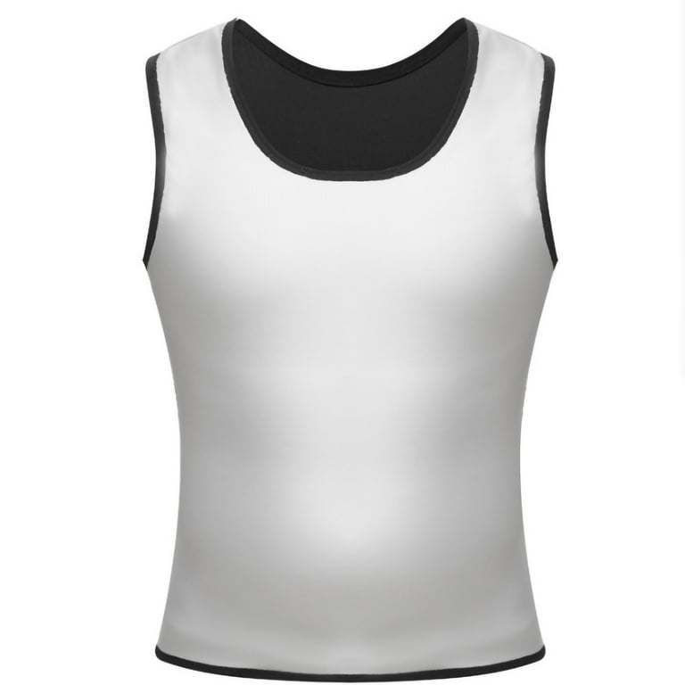 Men's Body Shaper Slimming Tummy Vest Thermal Compression Shirts Sleeveless  Tank Top