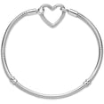 thumbnail image 3 of Pandora Pulsera Moments con Cadena de Serpiente y Cierre de Corazón, 3 of 5