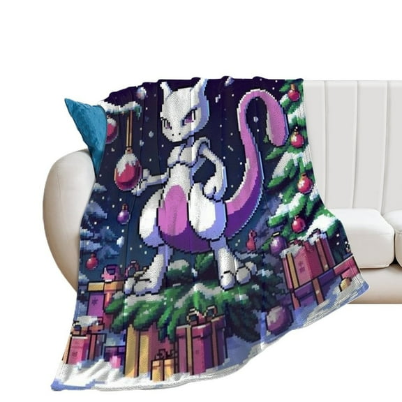 Anime Pokemon Blankets Pokémon Throw Blanket 30"*40"（76*100cm） Pokémon Merch for Kids