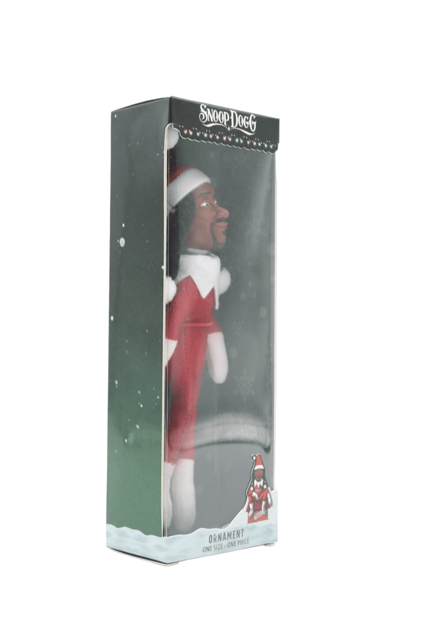 Snoop Dogg Snoop On The Stoop Plush Ornament, 4"