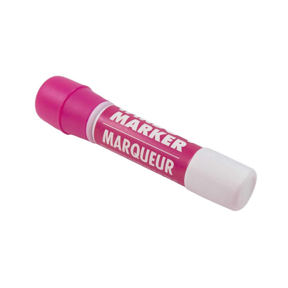 JAM Paper Team Spirit Washable Window Markers, Pink, 1/Pack