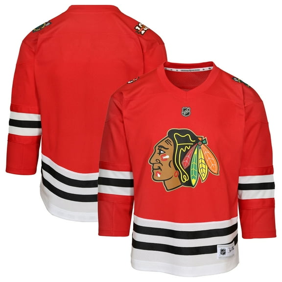 Infant Red Chicago Blackhawks Centennial Replica Jersey