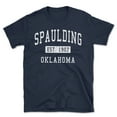 thumbnail image 1 of Spaulding Oklahoma Classic Established Men's Cotton T-Shirt, 1 of 1