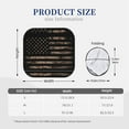 thumbnail image 3 of Windshield Sun Shade, American Flag with Desert Camouflage Foldable Car Sun Shade Windshield for Front, 2 Pieces, 3 of 7