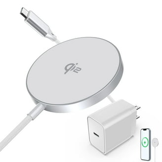 Apple MagSafe iPhone Charger, Wireless Charging Magnets, White