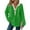 Green1, variant on Clothing 2025 Sweatshirts for Women 2025 Sweatshirts Hoodies Knit Drawstring Hoodie Casual Button V Neck Tops Pullover Sweatshirt Womens Plus Size Sweatshirts Gray M