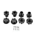thumbnail image 2 of hengtong 4 Pack 17mm Hex Nuts Wheel Adapter Professional High Strength Wheel Hubs Black, 2 of 7