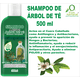 thumbnail image 2 of ÁRBOL DE TÉ REVIVE 500 PACK VIVONATURAL SHAMPOO ACEITE DE ÁRBOL DE TÉ 500 ML Y JABÓN ORGÁNICO DE ACEITE DE ÁRBOL DE TÉ DE 110 g, 2 of 6