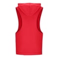 thumbnail image 7 of Mlzmgr Cotton Tank Tops for Men Hooded Sleeveless Top with Pockets Outdoor Running Sports Men's Tanks, 7 of 7
