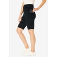 thumbnail image 4 of Woman Within Plus Size Stretch Cotton Pocket Bike Short, 4 of 6