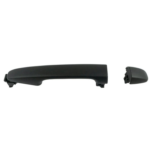 TRQ Rear Exterior Outside PTM Black Door Handle LH or RH for Camry DHA49231 Fits select: 2012-2017 TOYOTA CAMRY