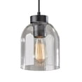 thumbnail image 4 of Adesso Bristol Adjustable Height Edison Bulb Pendant Light with Glass Dome Shade, 4 of 4