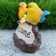 thumbnail image 4 of EeaseMX Adornos de bienvenida de pájaros amarillos para jardín al aire libre, estatuas de pájaros, esculturas decorativas, 4 of 7