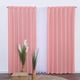 thumbnail image 1 of Cortina Decorativa Corta Suavitec Neo Deep Rose Colchas Concord Juego de 2 paneles 114 x 180 cm, 1 of 4